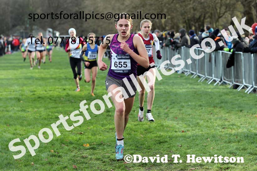Womens under-17s and under-20s, European Cross Country Championships Trials, Sefton Park, Liverpool. Photo: David T. Hewitson/Sports for All Pics